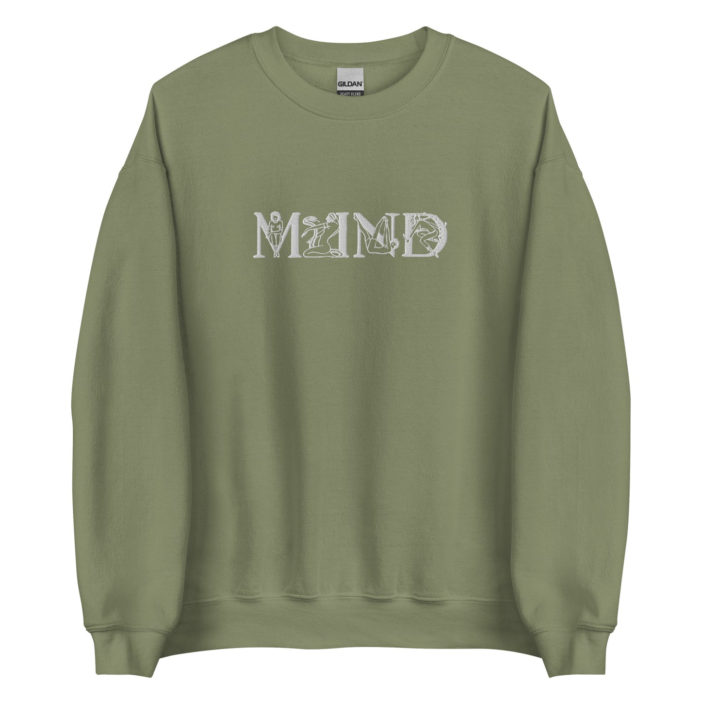 Logo Embroidered Crewneck